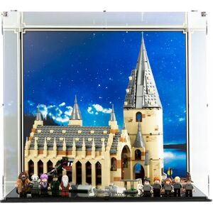 Wicked Brick Display case for LEGO® Harry Potter: Hogwarts Great Hall (75954) - Display case with printed background