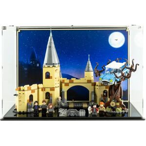 Wicked Brick Display case for LEGO® Harry Potter: Hogwarts Whomping Willow (75953) - Display case with printed background