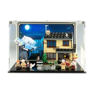Wicked Brick Display case for LEGO® Harry Potter: 4 Privet Drive (75968) - Display case with printed background