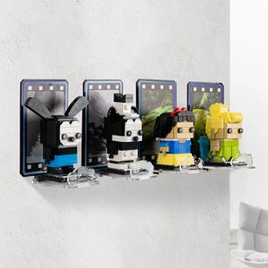 Wicked Brick Wall Mounted Display for LEGO® Brickheadz Disney 100th Celebration (40622)