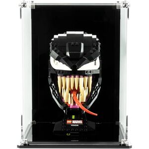 Wicked Brick Display Case for LEGO®: Marvel Spider-Man Venom (76187) set - Display Case with Black Background