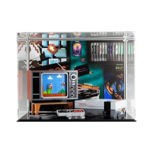 Wicked Brick Display case for LEGO®: Nintendo Entertainment System (71374) - Display case with printed vinyl background