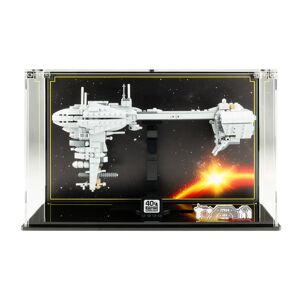 Wicked Brick Display case for LEGO® Star Wars™ Nebulon-B Frigate (77904) - Display case with printed background