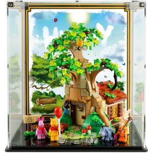 Wicked Brick Display Case for LEGO® Ideas: Winnie the Pooh (21326) - Display Case with printed background