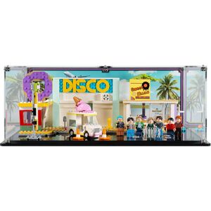 Wicked Brick Display case for LEGO® Ideas: BTS Dynamite (21339) - Display case with background design