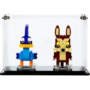 Wicked Brick Display Case for LEGO® Brickheadz Road Runner & Wile. E. Coyote (40559) - Display case