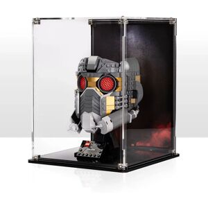 Wicked Brick Display case for LEGO® Marvel Star-Lord's Helmet (76251) - Display case with clear back panel