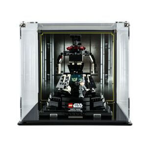 Wicked Brick Display Case for LEGO® Star Wars™ Darth Vader™ Meditation Chamber (75296) - Display case with background
