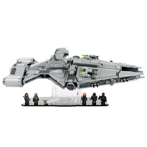 Wicked Brick Display Stand for LEGO® Star Wars™ Imperial Light Cruiser (75315) - Stand with plaque & Minifigure Add on