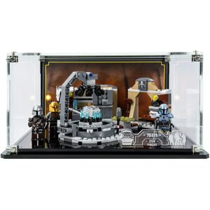 Wicked Brick Display case for LEGO® Star Wars™ The Armourer’s Mandalorian™ Forge (75319) - Display case with printed background