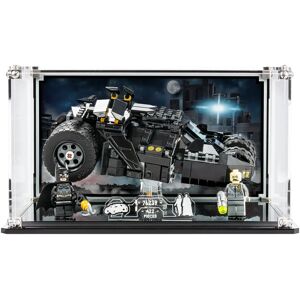 Wicked Brick Display Case for LEGO® DC Batman™ Batmobile™ Tumbler: Scarecrow™ Showdown (76239) - Display case with printed background