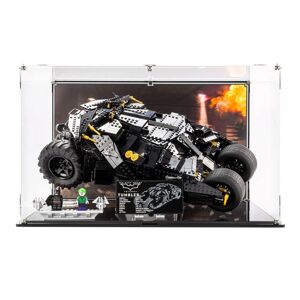 Wicked Brick Display Case for LEGO® DC Batman™ Batmobile™ Tumbler (76240) - Display Case with Printed Background