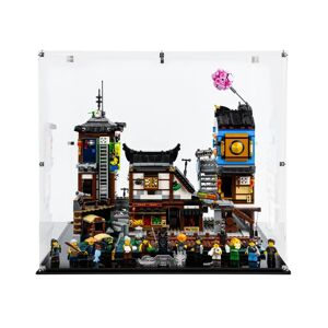 Wicked Brick Display Case for LEGO® NINJAGO® City Docks (70657) - Display case