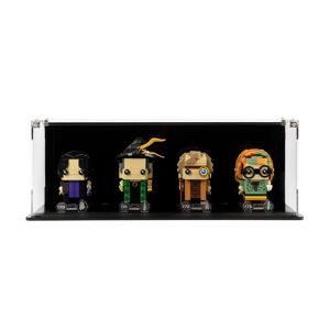 Wicked Brick Display Case for LEGO® Brickheadz Harry Potter Professors of Hogwarts (40560) - Display case with black back plate