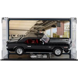 Wicked Brick Display case for LEGO® Creator Chevrolet Camaro Z28 (10304) - Display case with background design