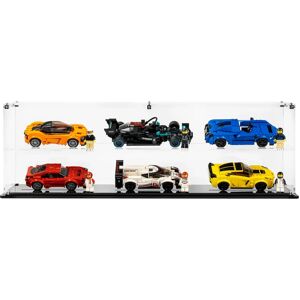 Wicked Brick Display case for 6x LEGO® Speed Champions Cars (2x3) - Display case