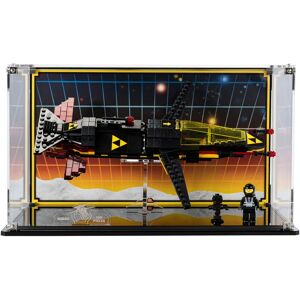 Wicked Brick Display case for LEGO® Blacktron Cruiser (40580) - Display case with background design