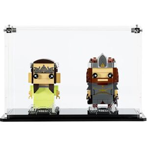 Wicked Brick Display case for LEGO® Brickheadz: Aragorn™ & Arwen™ (40632) - Display case