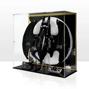 Wicked Brick Display cases for LEGO® Batman™ 1989 Batwing (76161) - Vertical display case with bespoke printed background
