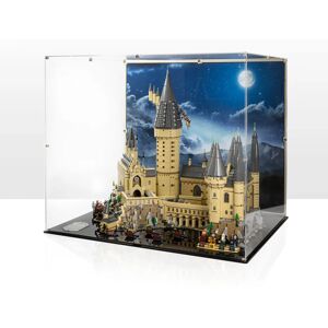 Display Case For LEGO® Harry Potter: Hogwarts Castle   Bespoke Display Case With A Choice Of Backgrounds   Wicked Brick