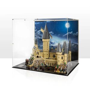 Display Case For LEGO® Harry Potter: Hogwarts Castle   Bespoke Display Case With A Choice Of Backgrounds   Wicked Brick