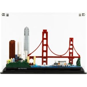 Wicked Brick Display Case for LEGO® Architecture: San Francisco Skyline (21043) - Display Case