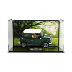 Wicked Brick Display case for LEGO® Creator: MINI Cooper (10242) - Display case with printed background