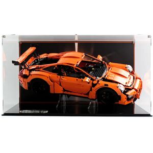 Wicked Brick Display case for LEGO® Technic: Porsche 911 GT3 RS (42056) - Display case with printed vinyl background