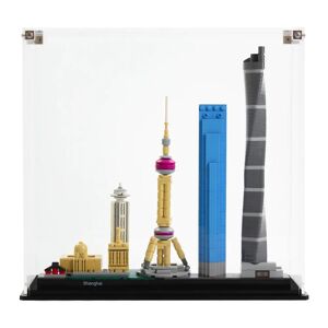 Wicked Brick Display Case for LEGO® Architecture: Shanghai Skyline (21039) - Display Case