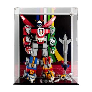 Wicked Brick Display case for LEGO® Ideas: Voltron (21311) - Display case with printed background