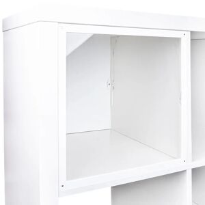 Wicked Brick Display windows for IKEA® KALLAX unit - White matte / Single window and blanking plate
