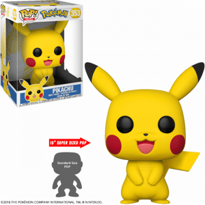 Funko Pop! Games - Pokemon #353 Pikachu 10-Inch Super Sized