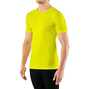 FALKE C Shortsl. T-Shirt Men's T-Shirt - Sulfur, Small