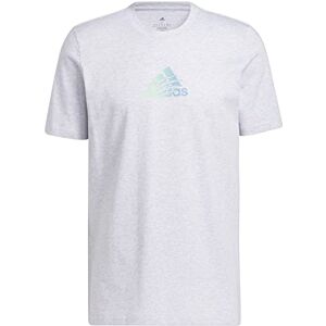 adidas HT0986 M POWER LOGO T T-shirt Men's light grey heather Size M