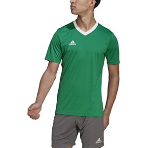 adidas Men's Entrada 22 Jersey Jersey (Short Sleeve), team green/white, 3XL