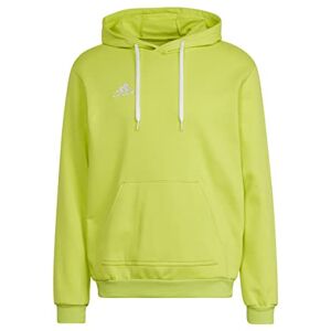 adidas Men's Entrada 22 Hooded Sweat, team semi sol yellow, S