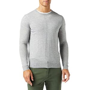 FALKE Men's Crew Neck, Men, 60009, light grey, S