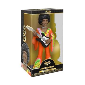 Funko Vinyl Gold 12": Jimi Hendrix - Collectable Vinyl Action Figure - Birthday Gift Idea - Official Merchandise - Ideal Toy for Music Fans - for Your Collection and Display