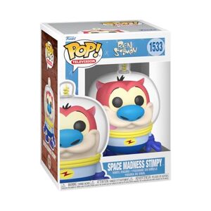Funko POP! TV: Nick Rewind - Stimpy - (Space Suit) - Nickelodeon Slime - Collectable Vinyl Figure - Gift Idea - Official Merchandise - Toys for Kids & Adults - Ad Icons Fans