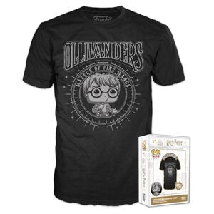 Funko Boxed Tee: Harry Potter - Harry At Olivanders - (XL) - T-Shirt - Clothes - Gift Idea - Short Sleeve Top for Adults Unisex Men and Women - Official Merchandise - Movies Fans