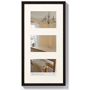 walther Design Picture Frame Black 3X 10x15 cm Gallery Frame Peppers Wooden Frame BP315B