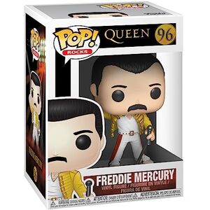 Funko Pop! Rocks: Queen-Freddie Mercury Wembley 1986 - Collectable Vinyl Figure - Gift Idea - Official Merchandise - Toys for Kids & Adults - Music Fans - Model Figure for Collectors and Display