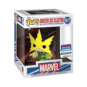 Funko POP! Deluxe: Marvel Sinister 6 - Electro - Marvel Comics - Amazon Exclusive - Collectable Vinyl Figure - Gift Idea - Official Merchandise - Toys for Kids & Adults - Comic Books Fans