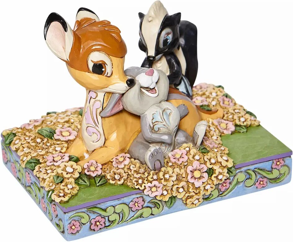 Disney Traditions Childhood Friends (Bambi And Friends) gray 10.0 H x 8.5 W x 12.5 D cm