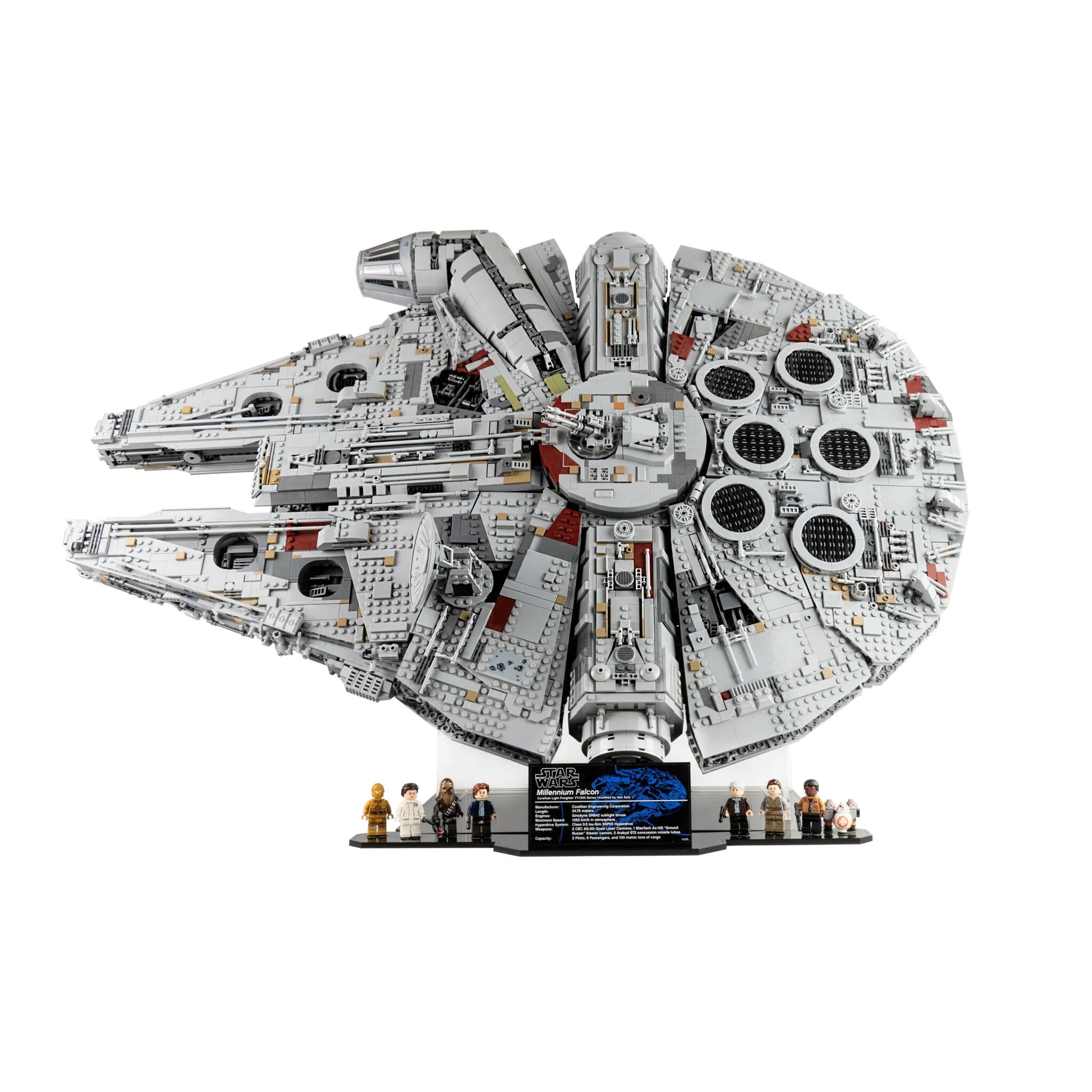 Wicked Brick Display stand for LEGO® Star Wars™ Millennium Falcon (10179)
