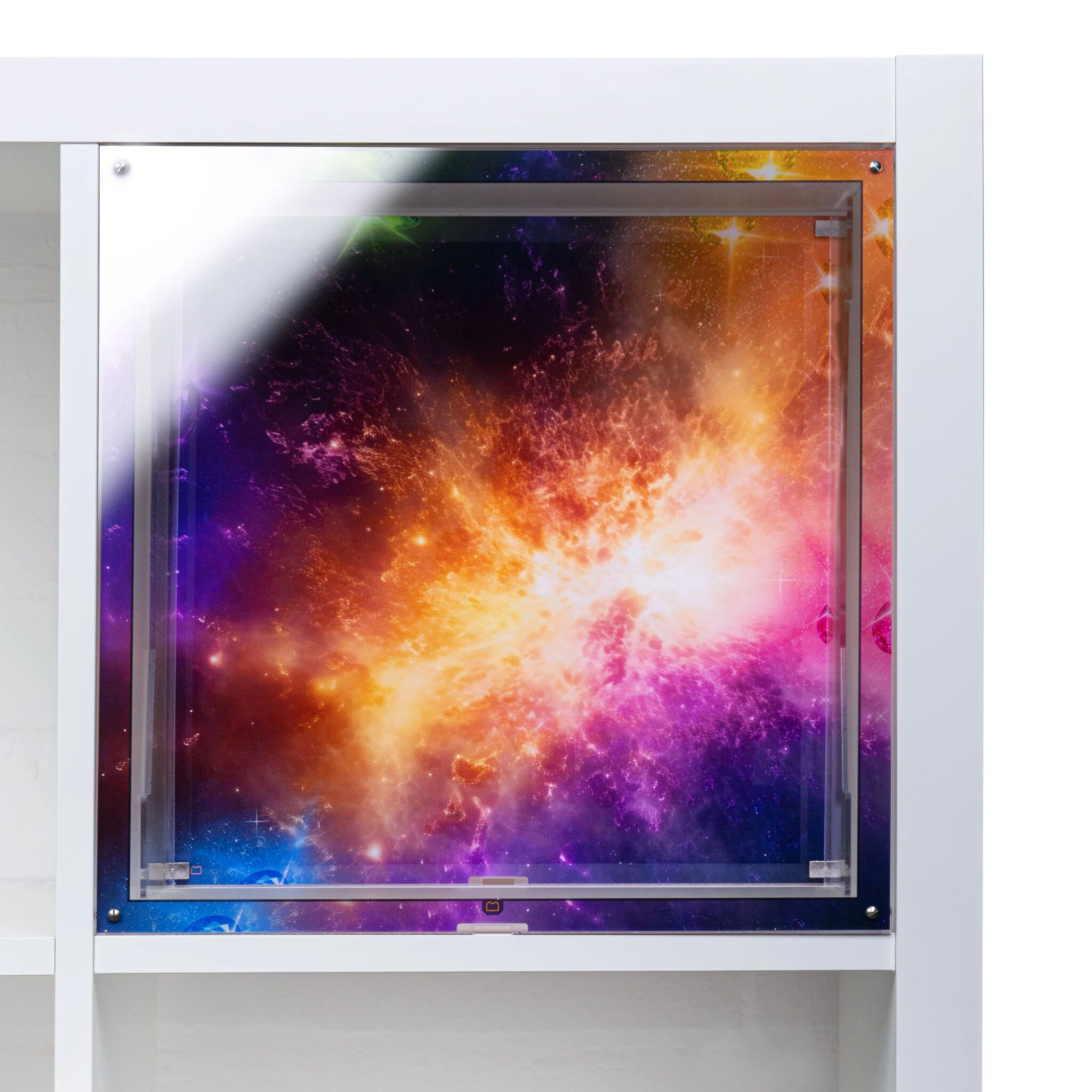 Wicked Brick Printed Window Display Solution for IKEA® KALLAX - Marvel - Nebula / Yes - both front & back plates