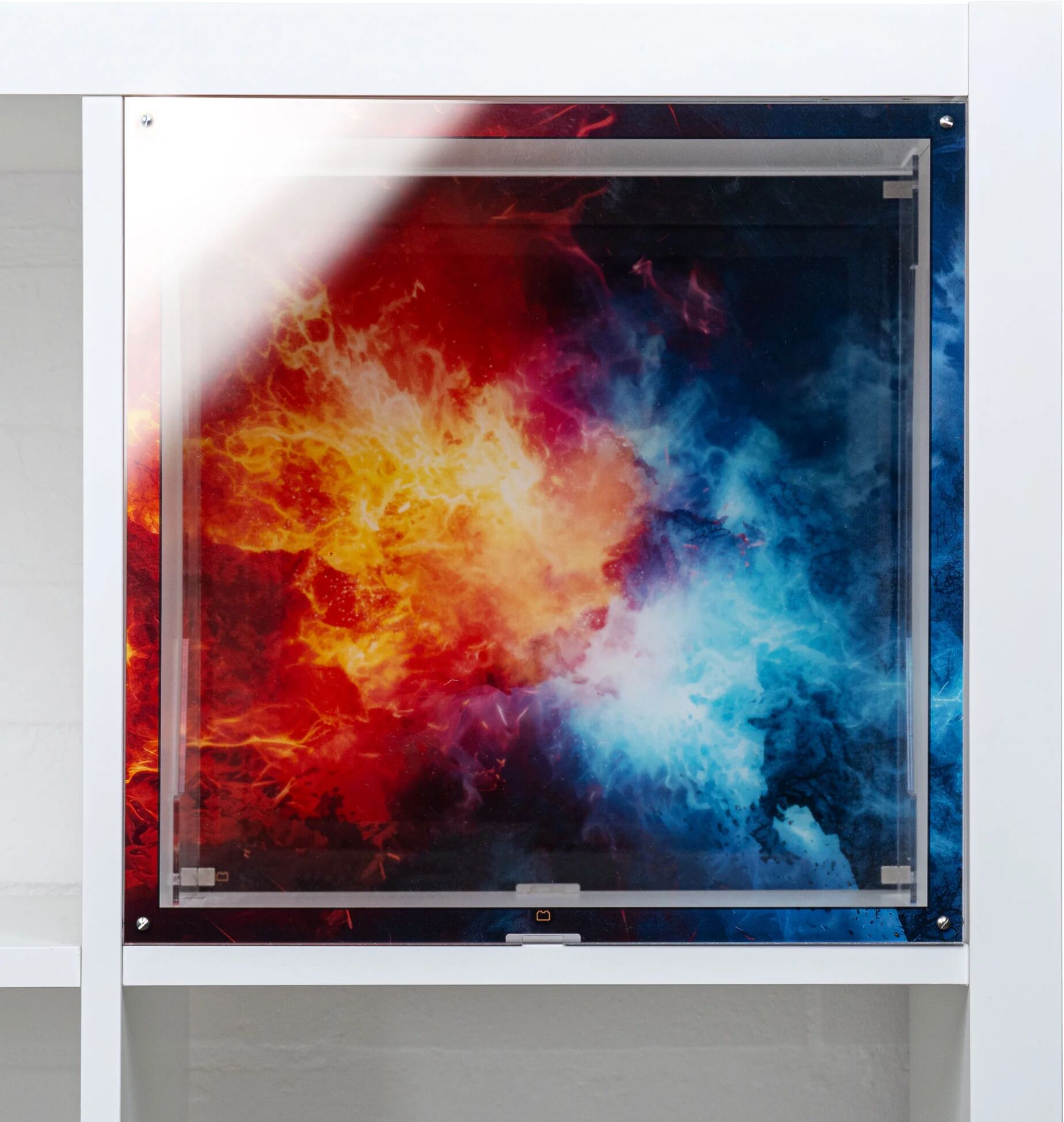 Wicked Brick Printed Window Display Solution for IKEA® KALLAX - Star Wars - Explosion / Yes - both front & back plates