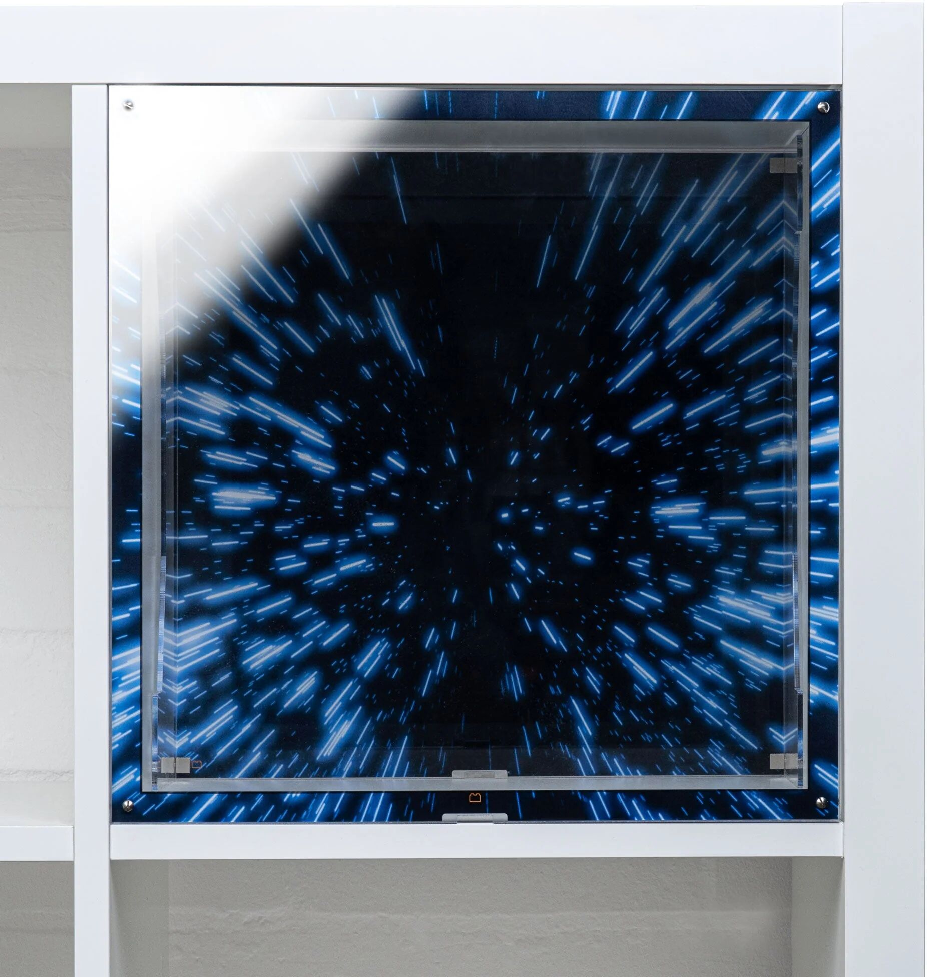 Wicked Brick Star Wars Themed Printed Window Display Solution for IKEA® KALLAX - Star Wars - Hyperspace / Yes - both front & back plates