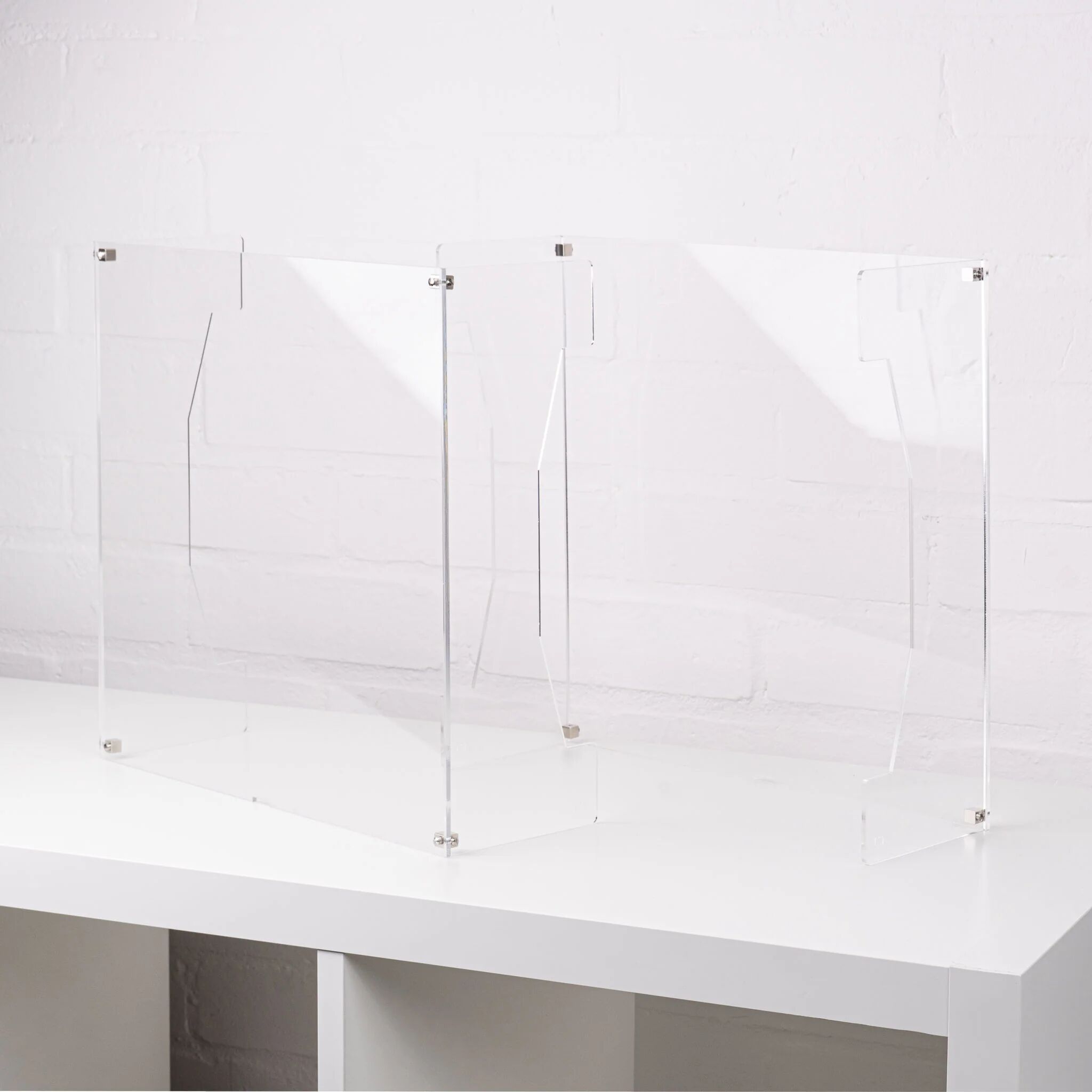 Wicked Brick Clear Window Display Solution for IKEA® KALLAX - Yes - Both front & back plates