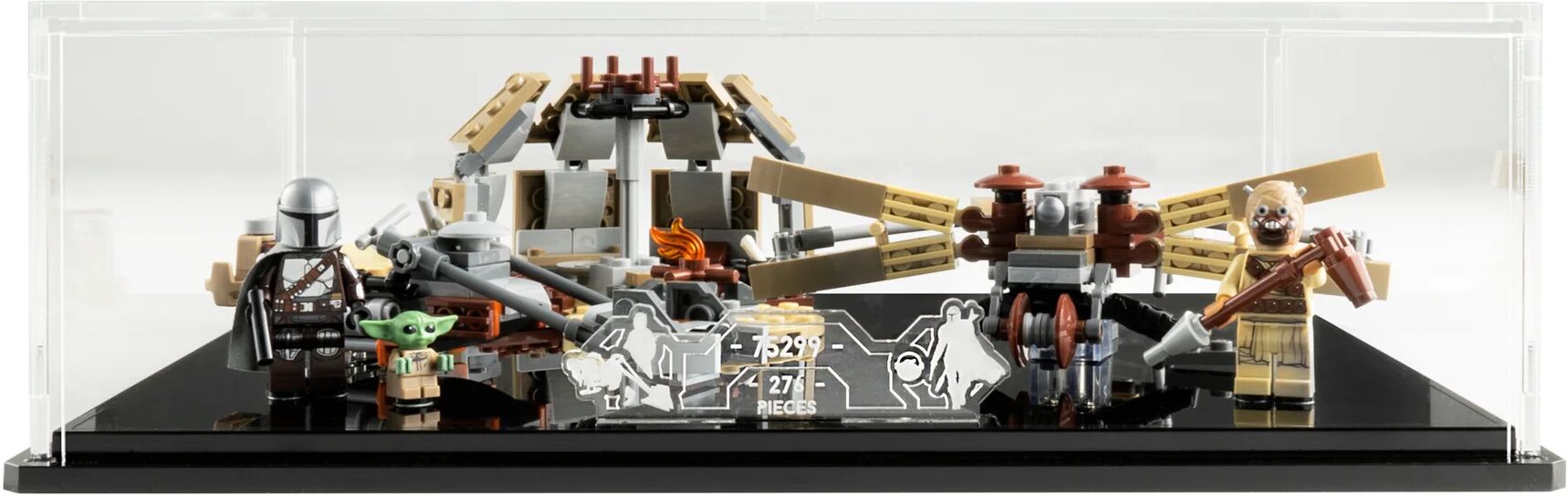 Wicked Brick Display case for LEGO® Star Wars™ Trouble on Tatooine (75299) - Display case